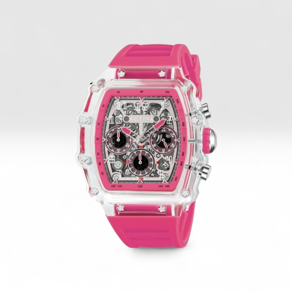 Invicta Pink and Silver Smartwatch